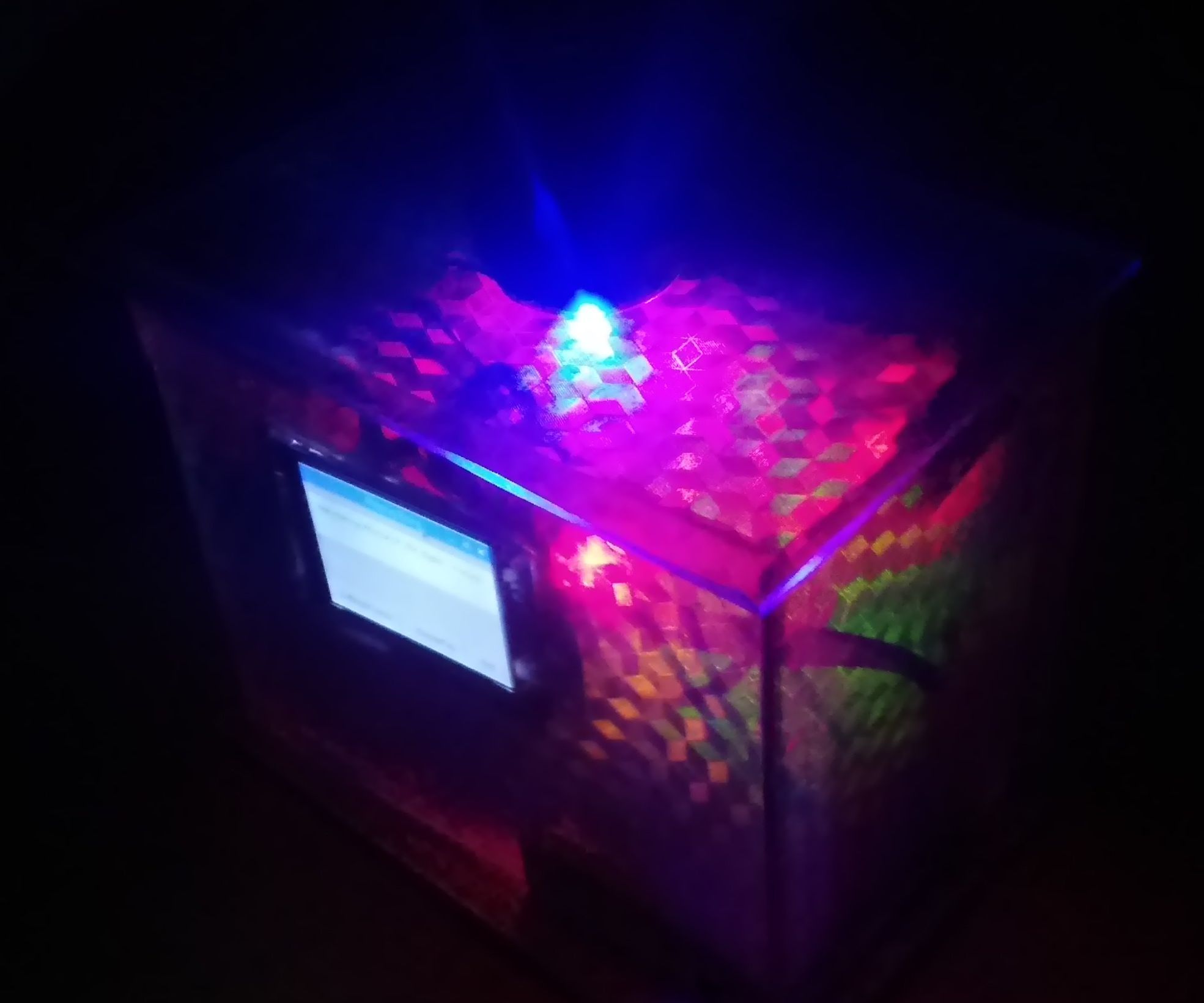 Touchscreen Musicbox With Lightshow
