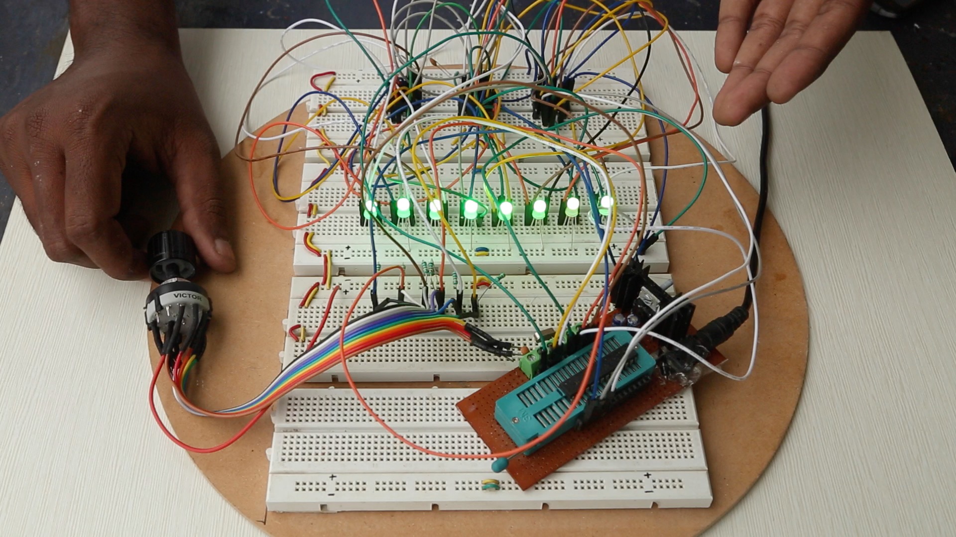 Mood Lighting With Shift Registers : 7 Steps (with Pictures ...