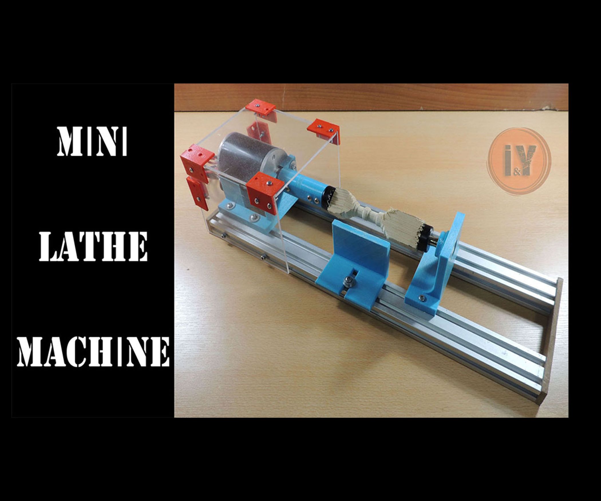 Mini Lathe Machine for Woodworking 13 Steps (with Pictures