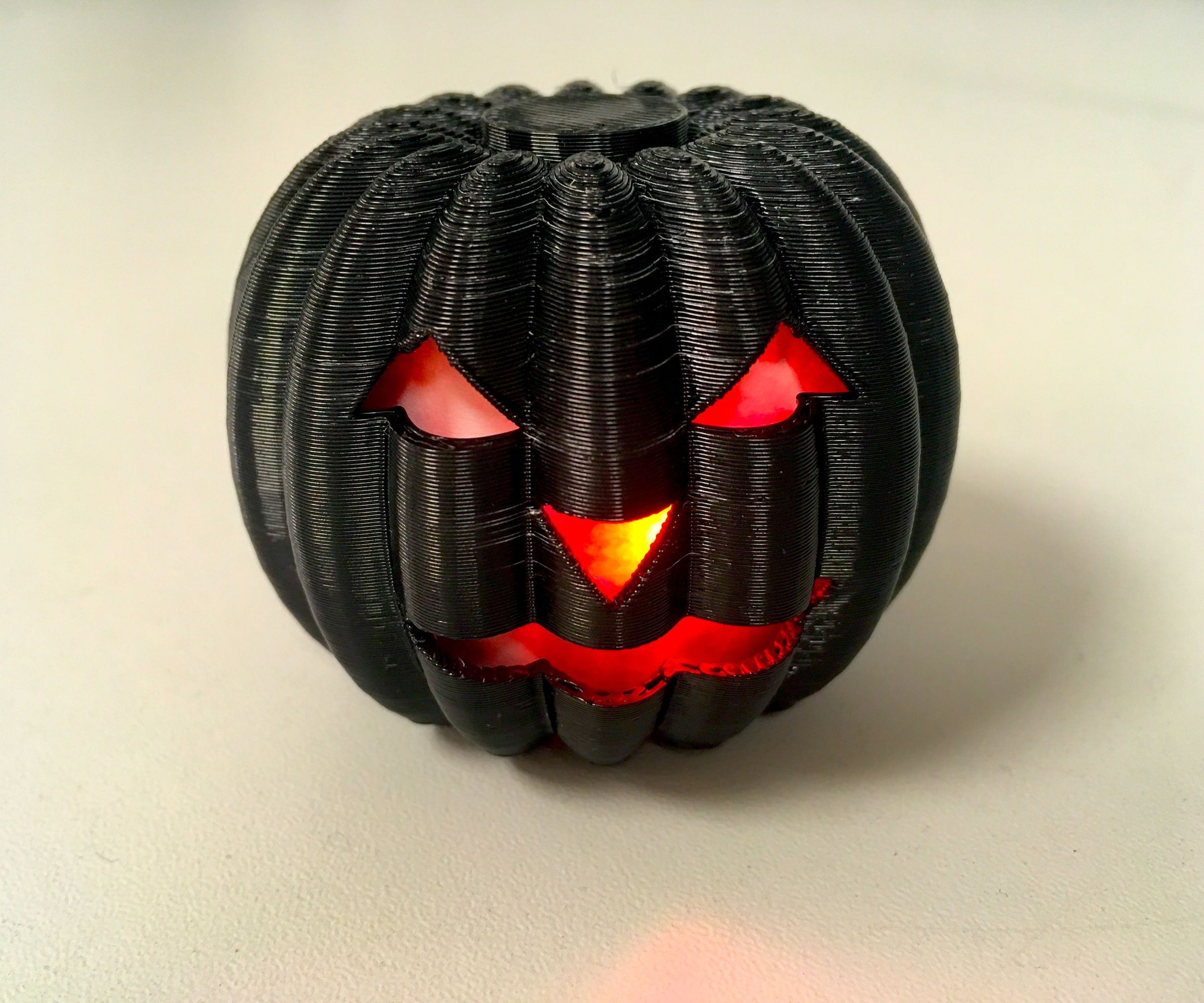 3D Printed Jack-O-lantern