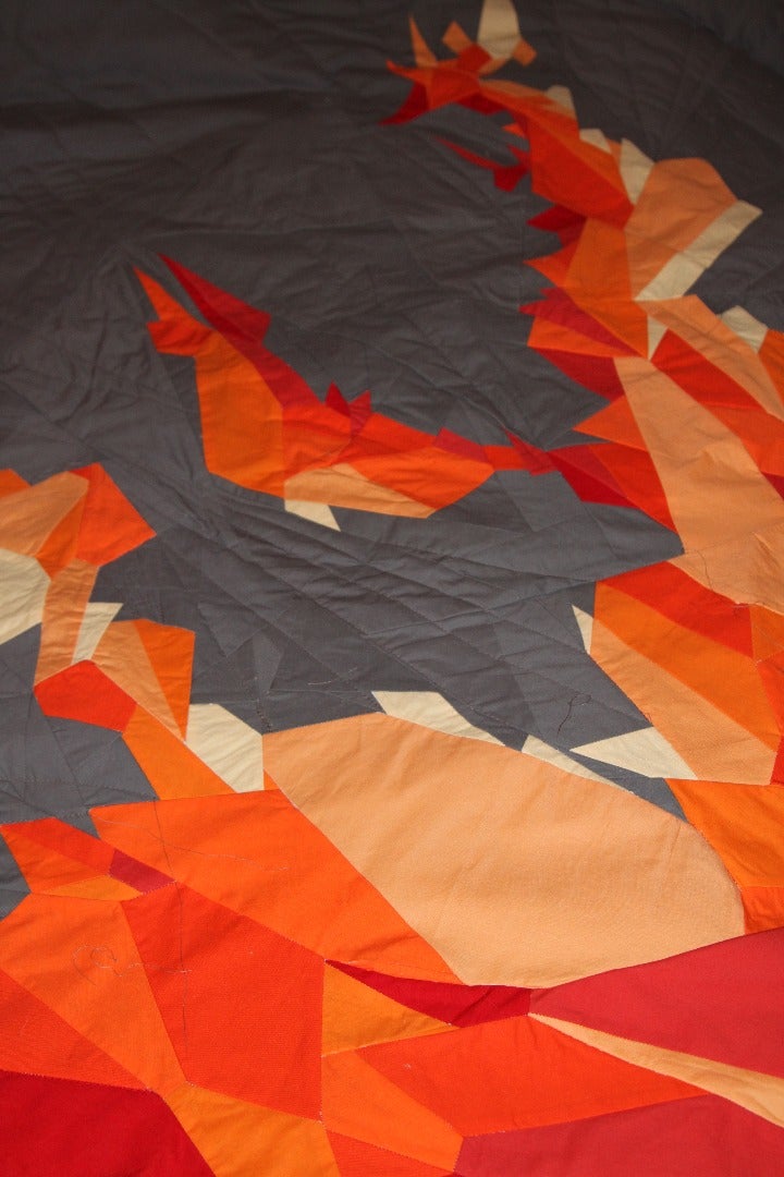 Spray Basting Your Quilt for at Home Quilting! Get to Quilting!