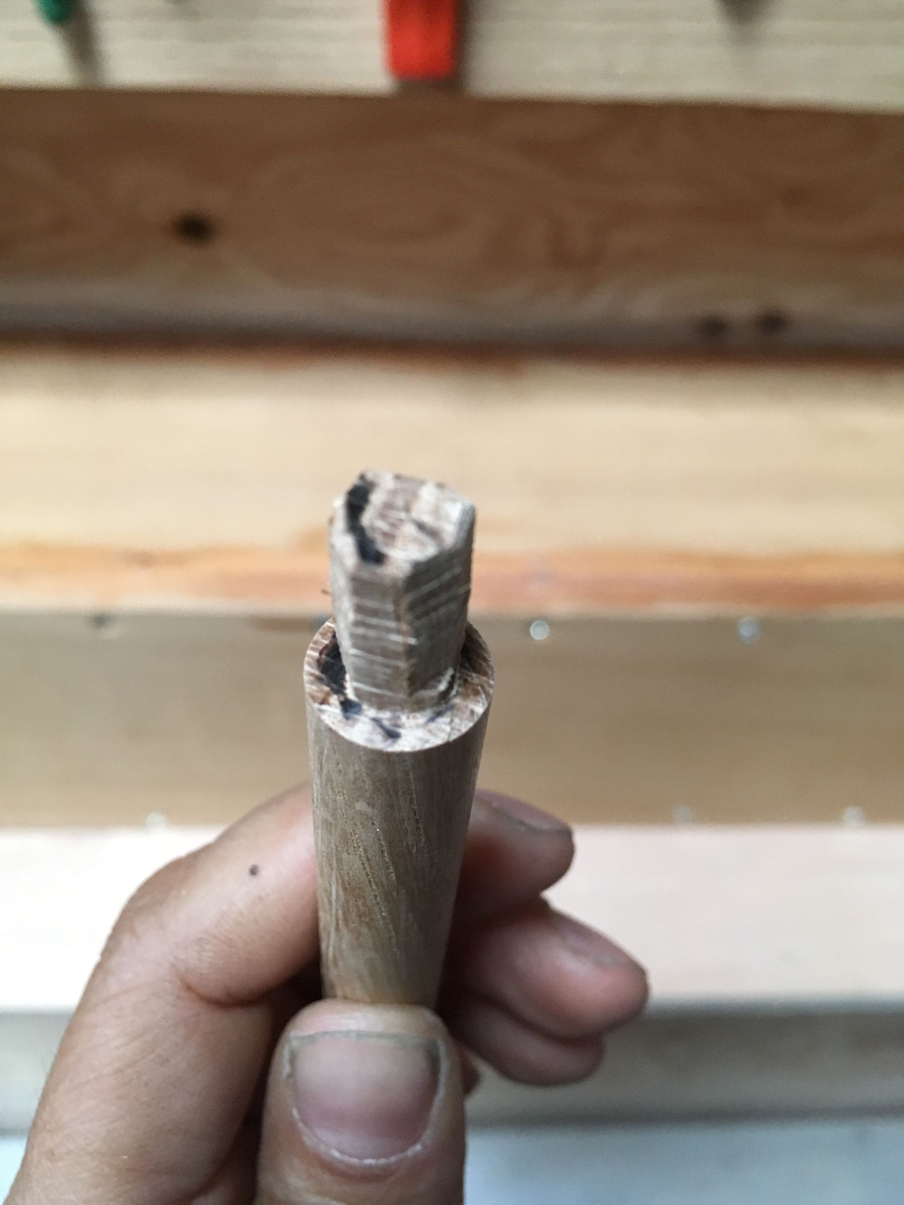 "Turning" a Dowel on the Bandsaw for Mortise and Tenon Joint 3 Steps