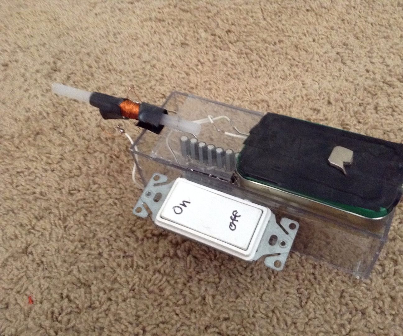 Disposable Camera Coil Gun