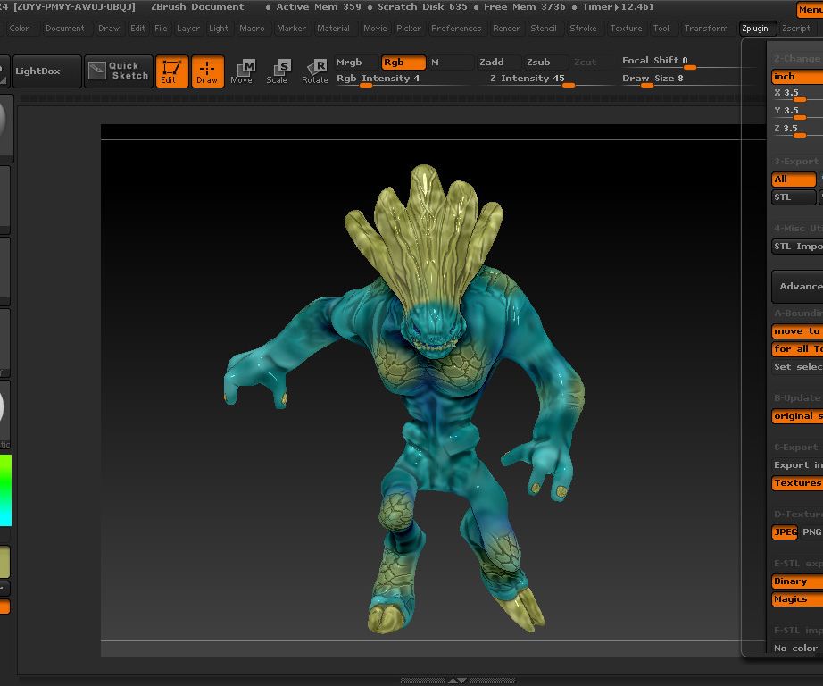 Creating a 3D Print From Start to File Using Zbrush for Beginners 