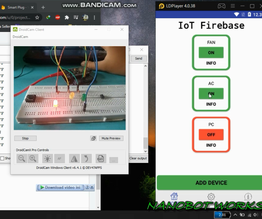 IoT Controller Via Google Firebase and Android