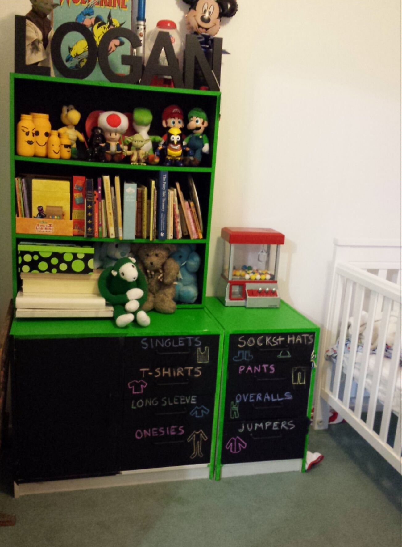 DIY Chalkboard Draws