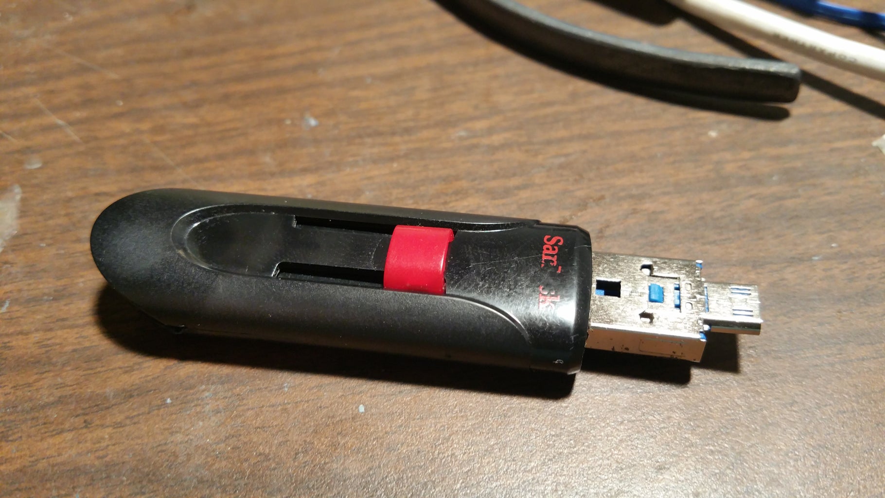 Easy Way to Make a Dual Flash Drive! (micro USB and Normal USB) : 4 ...
