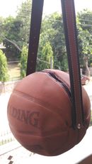 Upcycled Basketball Bag