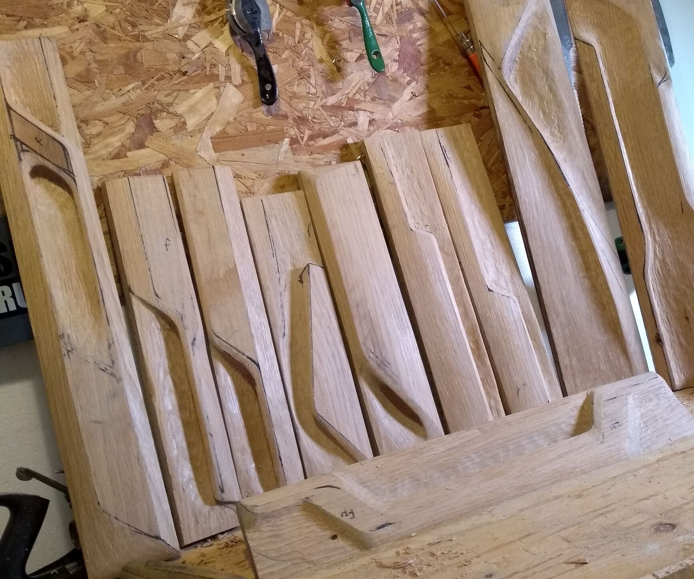 Hand Carved Door Pulls