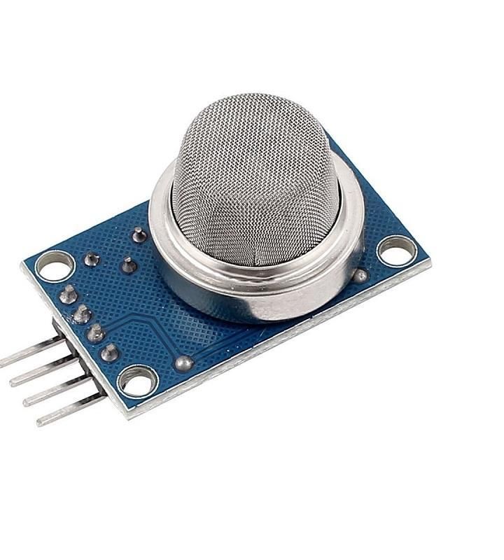 Smoke Detector Using MQ-2 Gas Sensor and Bharat Pi