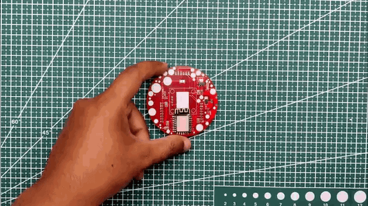 Internet Clock PCB Assembly