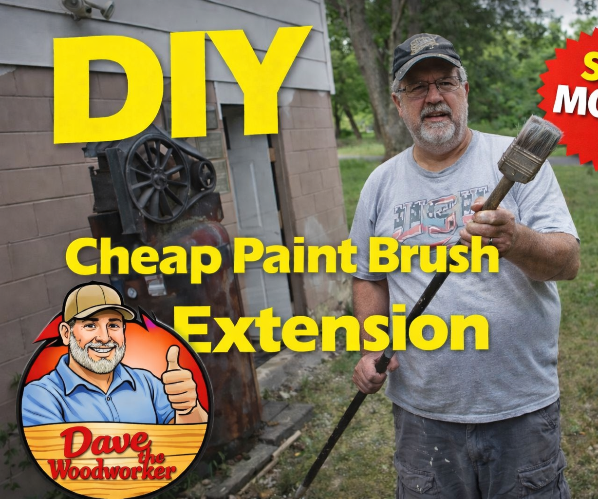Cheap DIY Paint Brush Extension