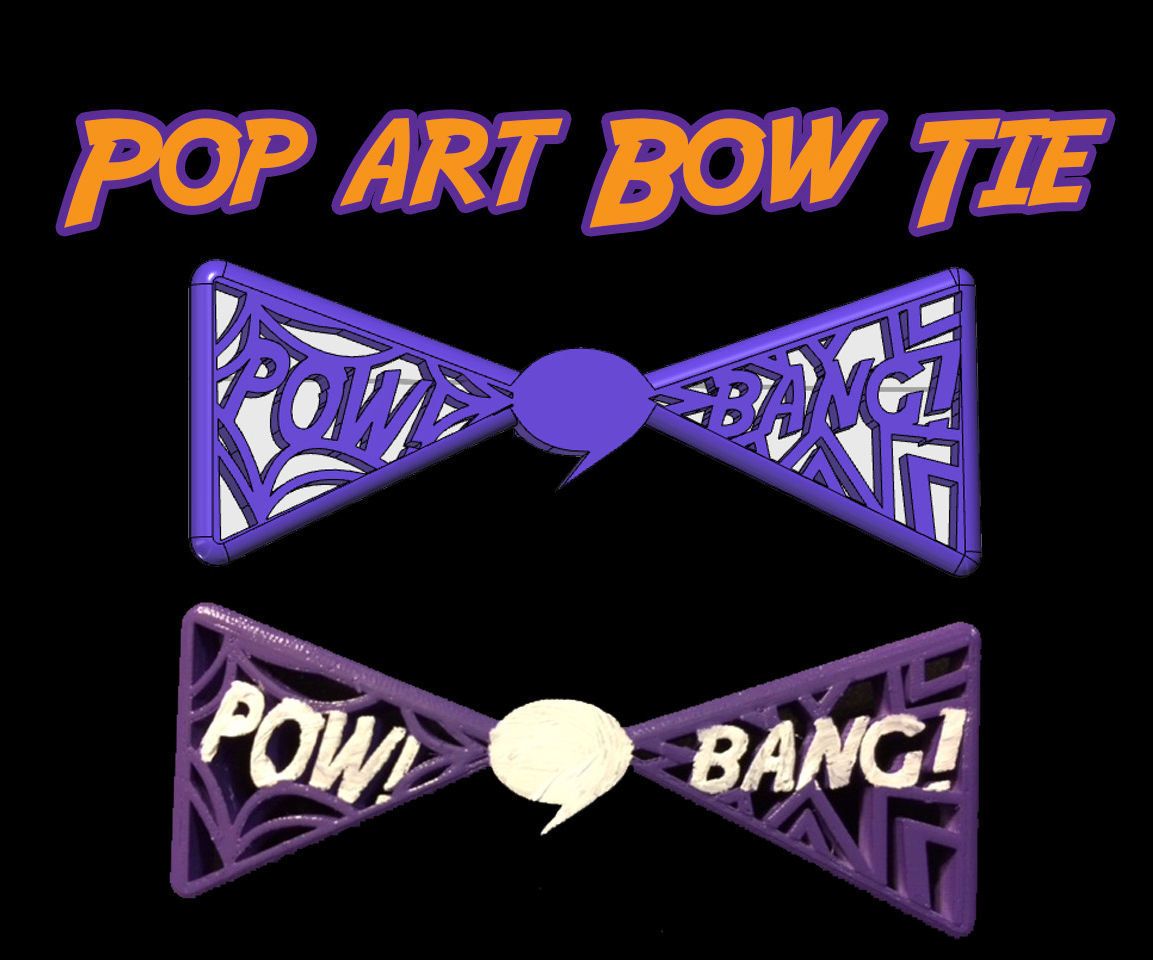 Pop Art Bowtie