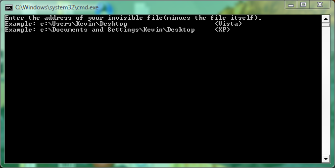 How to remove an invisible file/folder.
