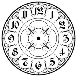 Create the Artwork for the Face of the Clock