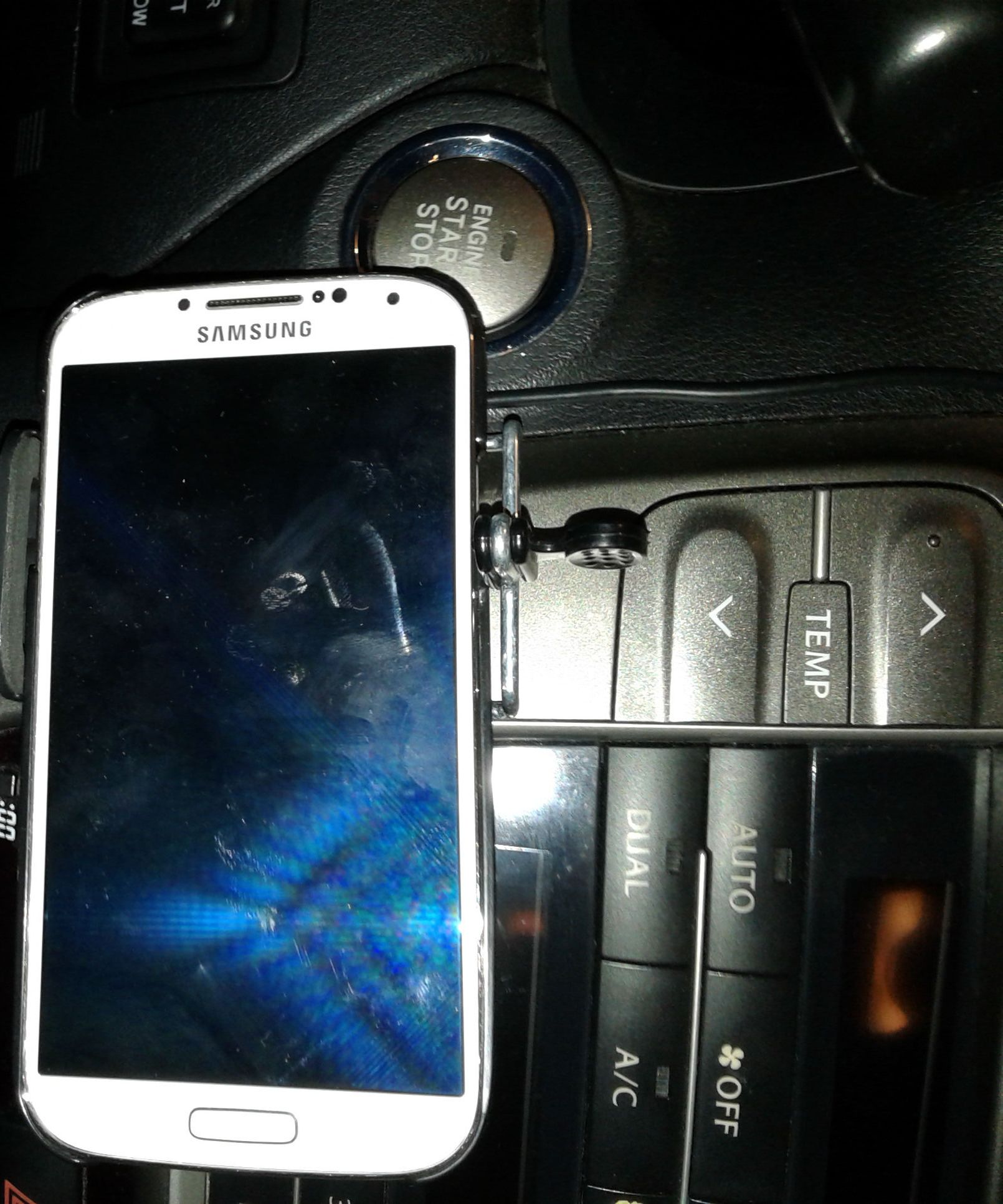 Inexpensive Car Phone Holder, Bracket ($1.00)