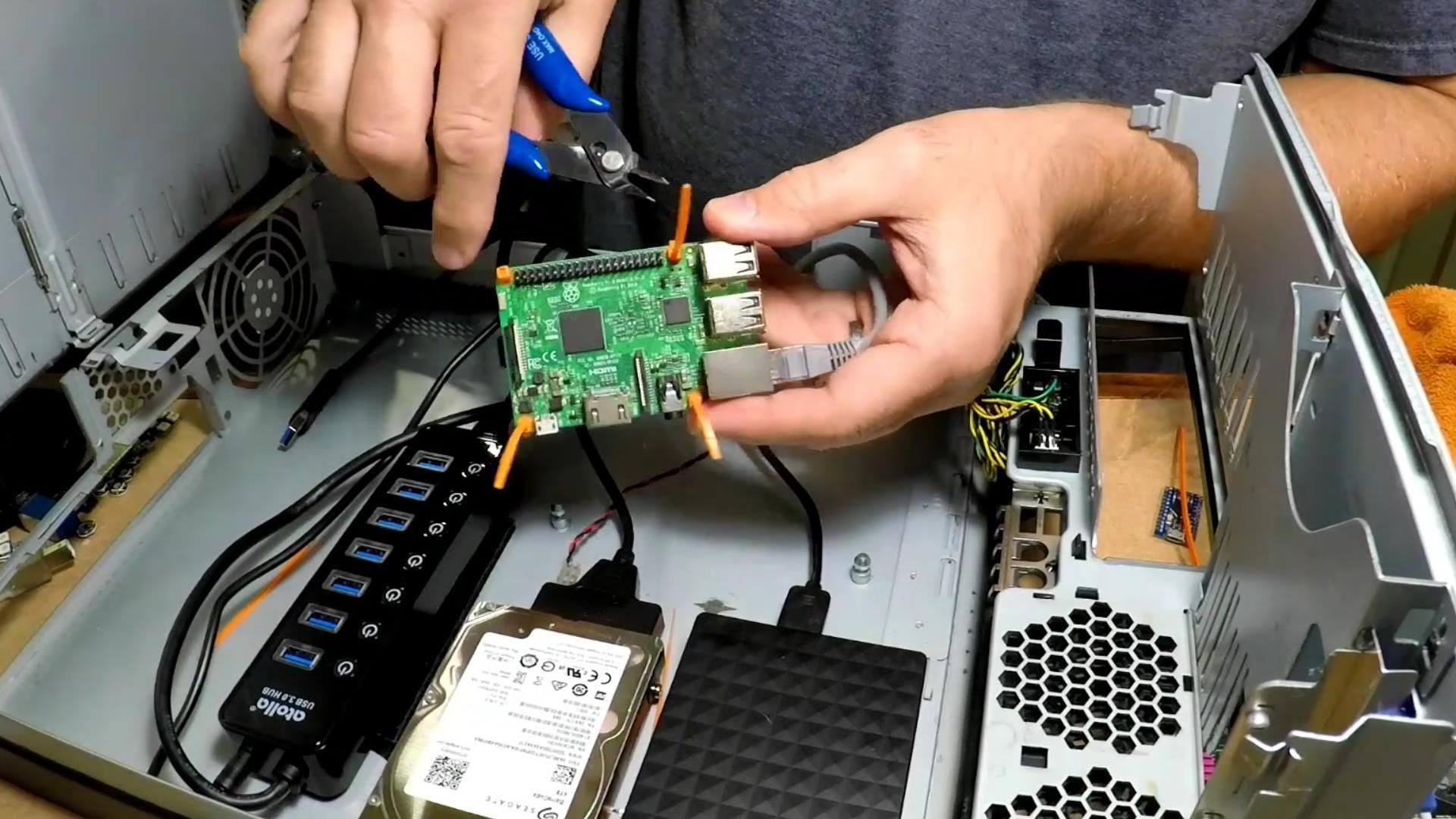 ZipTie Raspberry Pi Sled 3 Steps Instructables