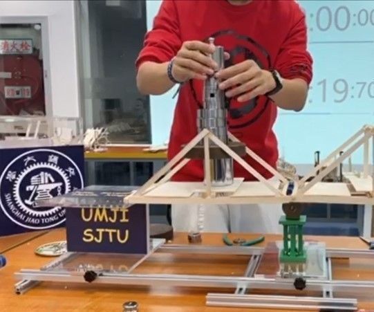 Deployable Wooden Bridge From VG100 Introduction to Engineering, UM-JI Joint Institute