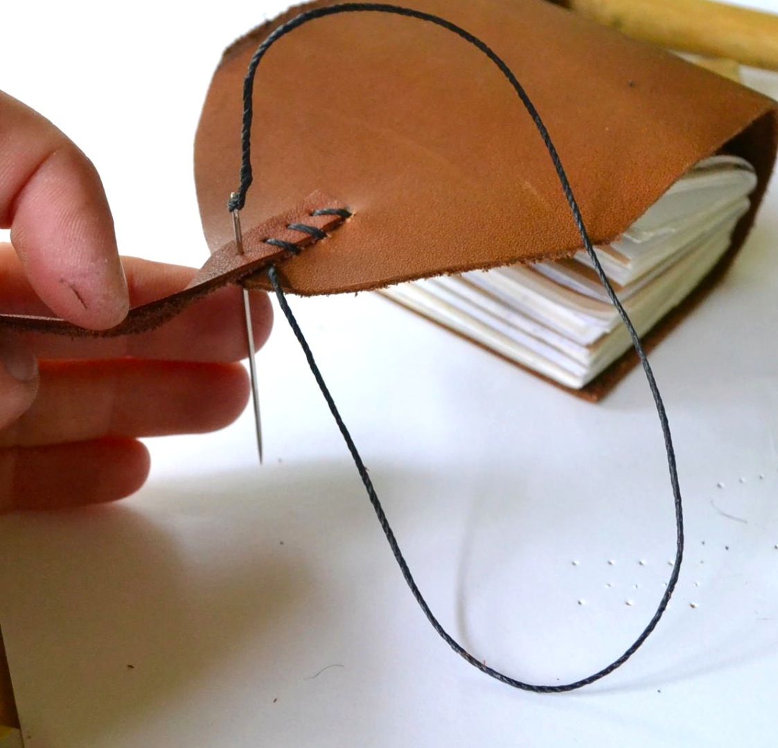 DIY LEATHER JOURNAL : 12 Steps (with Pictures) - Instructables