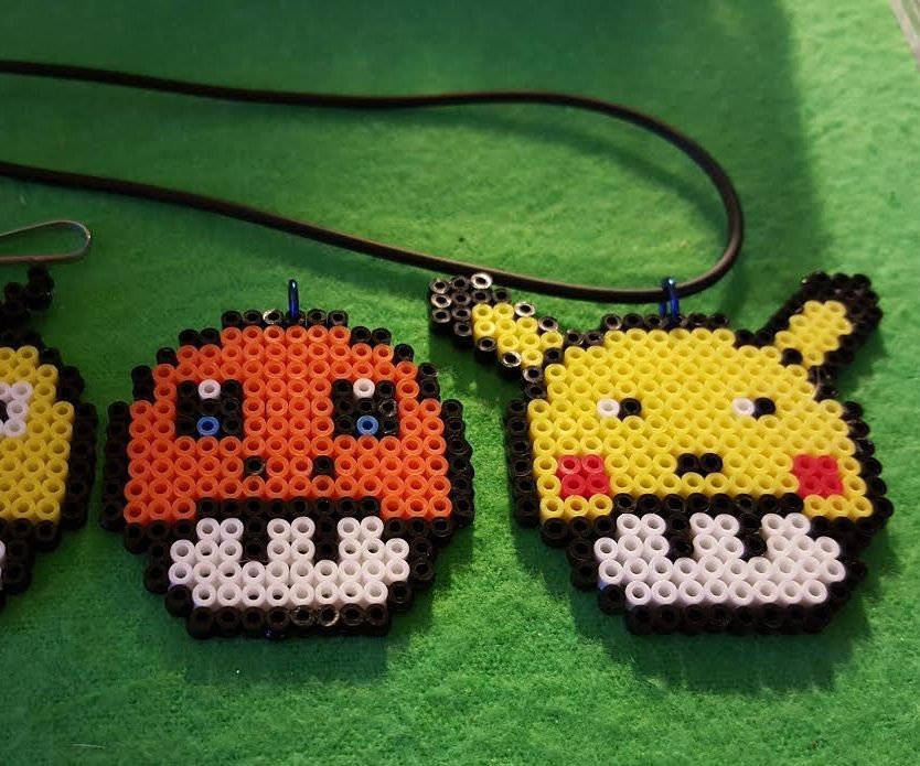 Pokemon Keychains and Necklaces