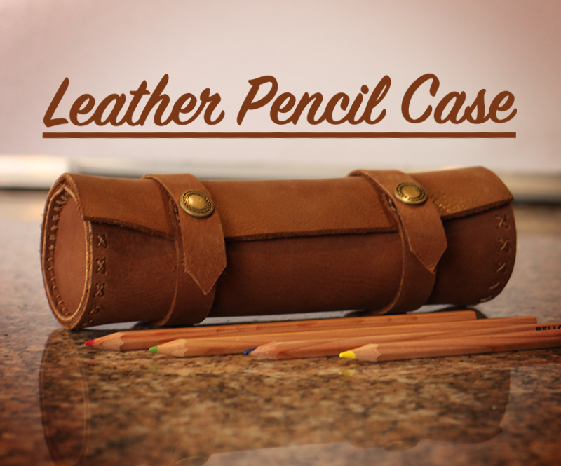 Leather Pencil Case