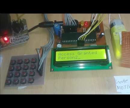 RFID Based Home Security System Using 8051