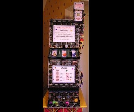 K'Nex Ping-Pong Ball Fruit Machine