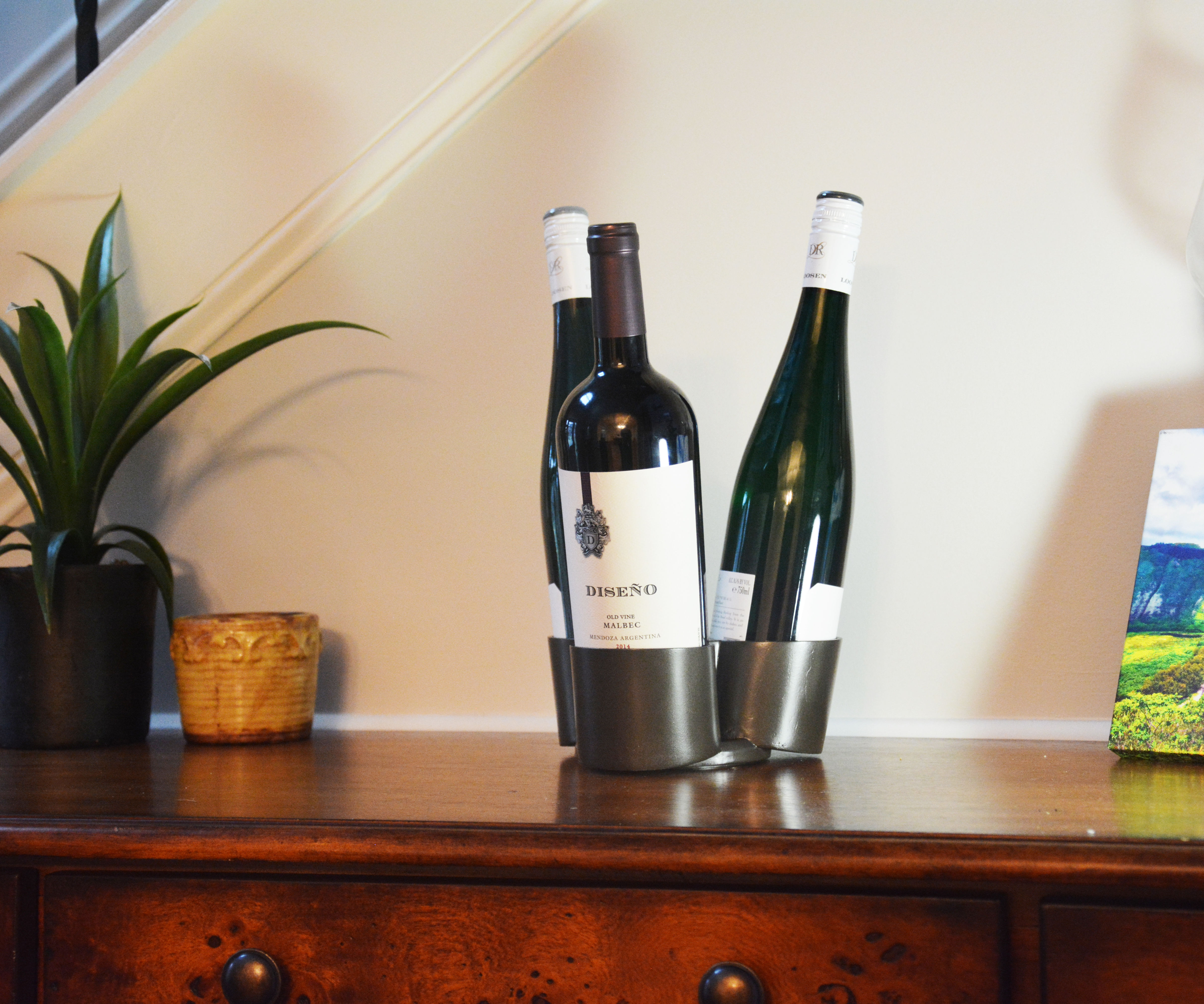 3D Printed Wine Bottle Carousel