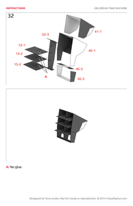 DeLorean BTTF Inspired Papercraft