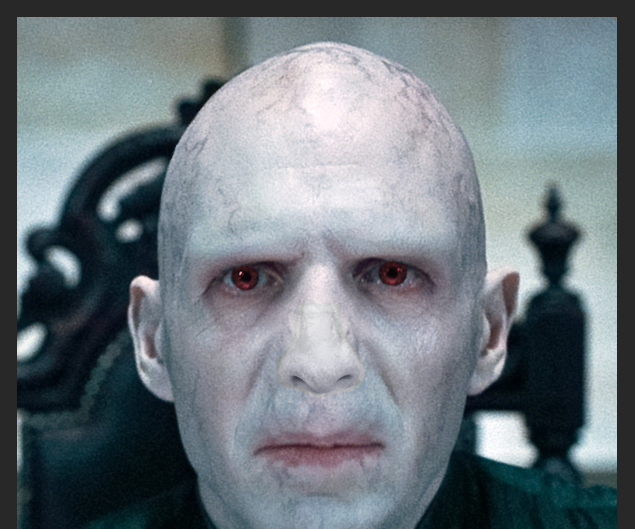 How to Give Voldemort a Nose in Photoshop