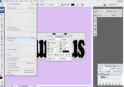 Change the Font & Scale the Text
