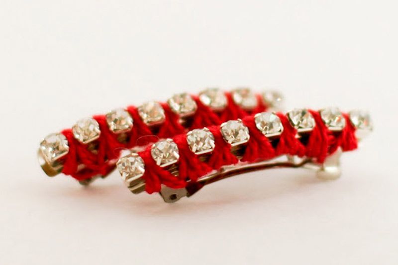DIY Hair Barrettes