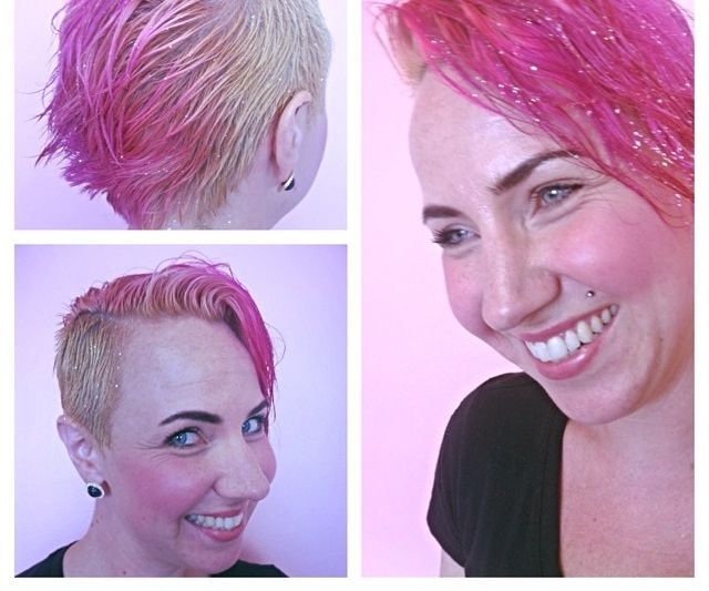 How to Style Your Hair With Glitter