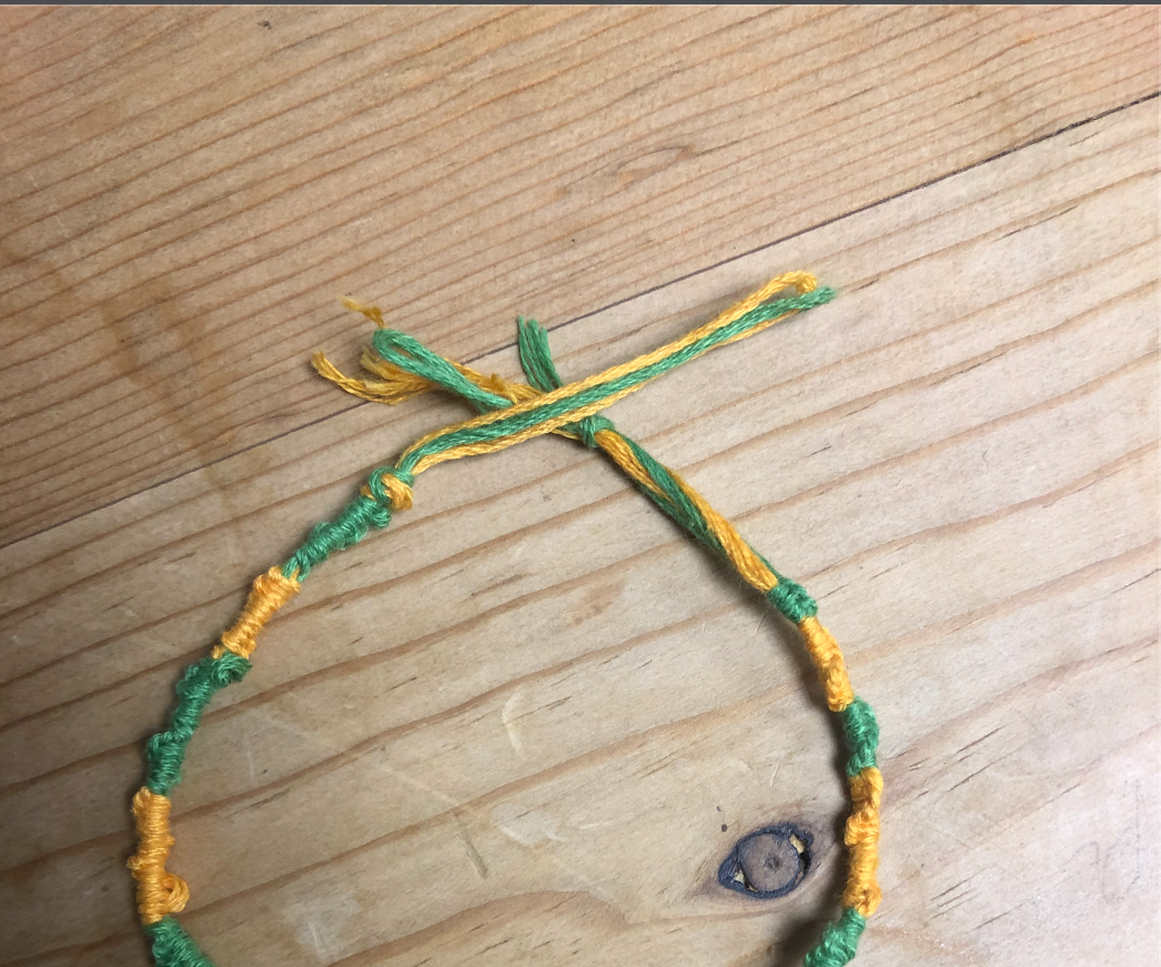 Multicolored Friendship Bracelets