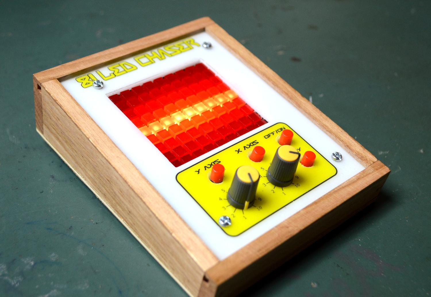 81 LED Chaser - 555 Project : 8 Steps (with Pictures
