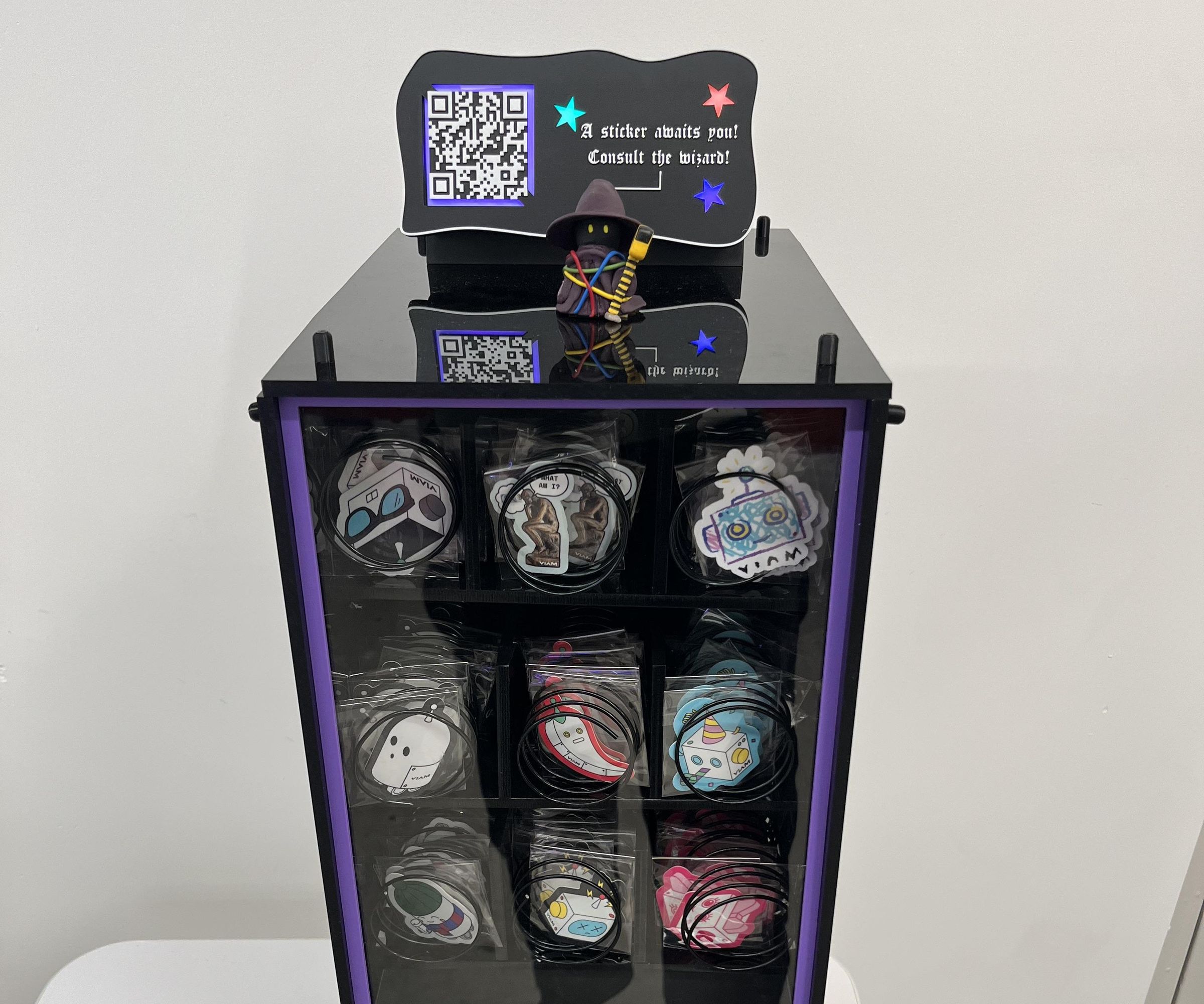 Sticker Wizard – an Interactive Sticker Vending Machine!