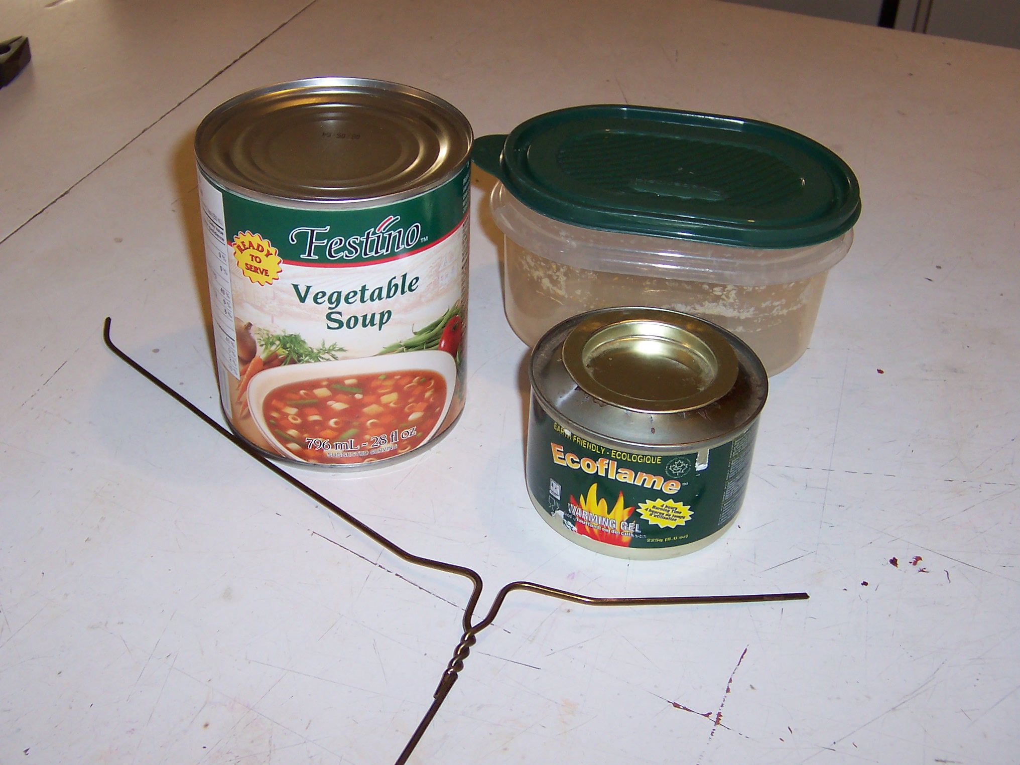 Tin Can Sterno Stove 8 Steps Instructables