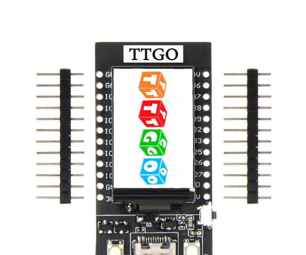 TTGO (color) Display With Micropython (TTGO T-display)