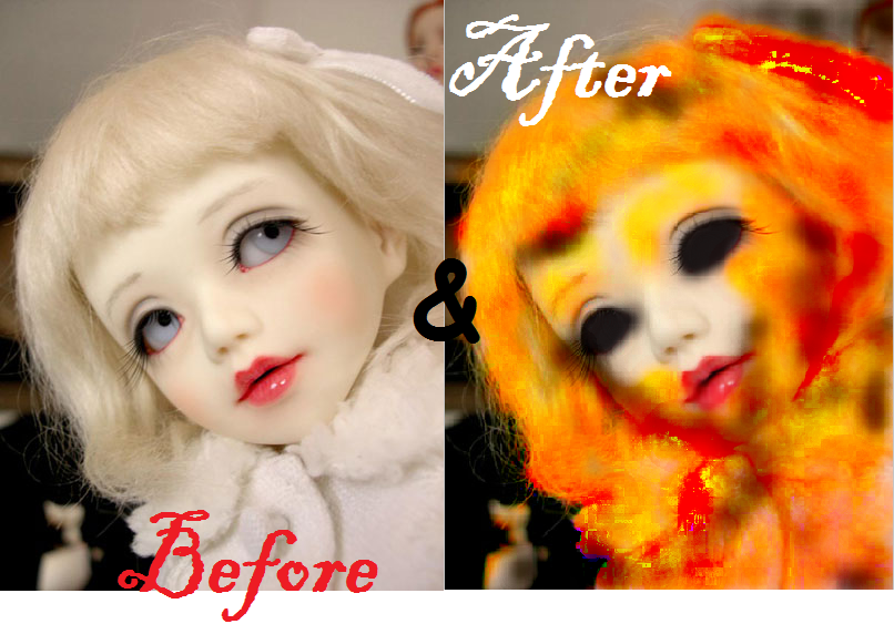 Burning China Doll