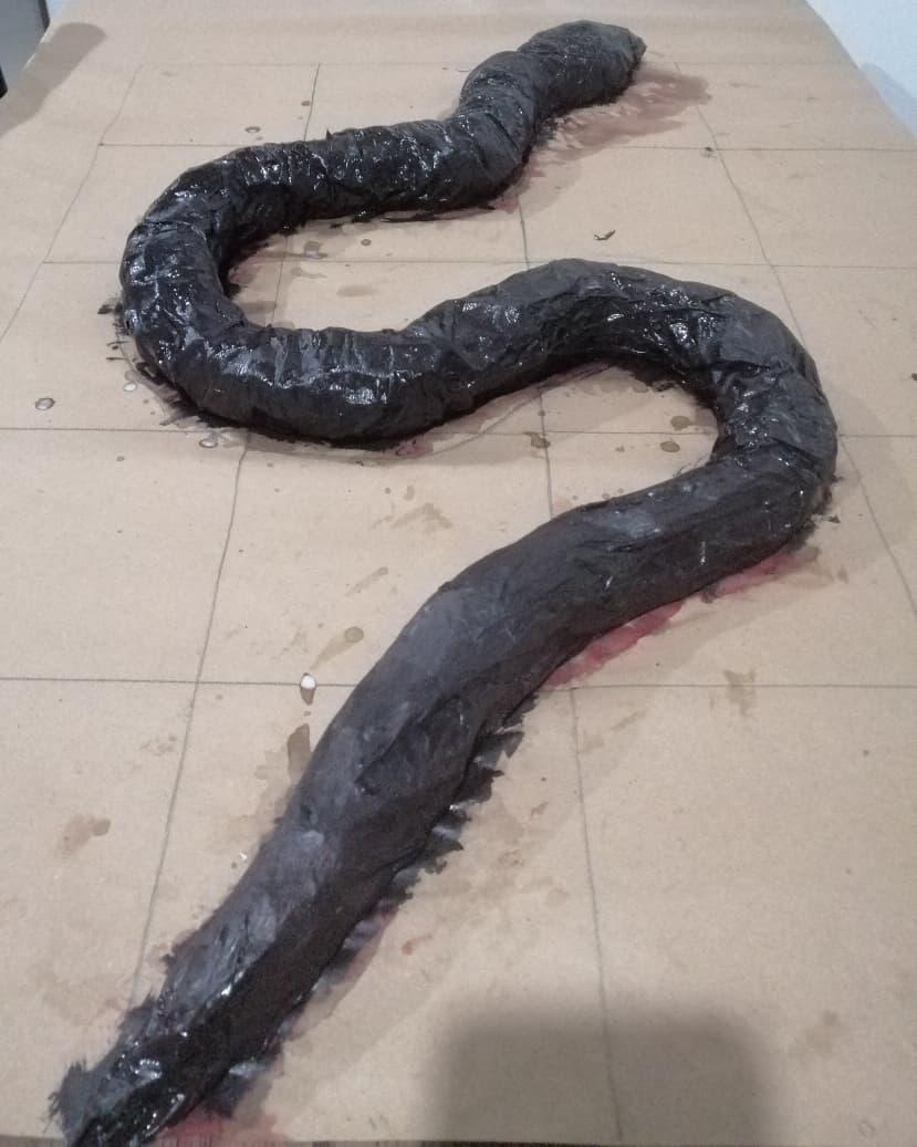 Refining the Snake's Form and Adding Color