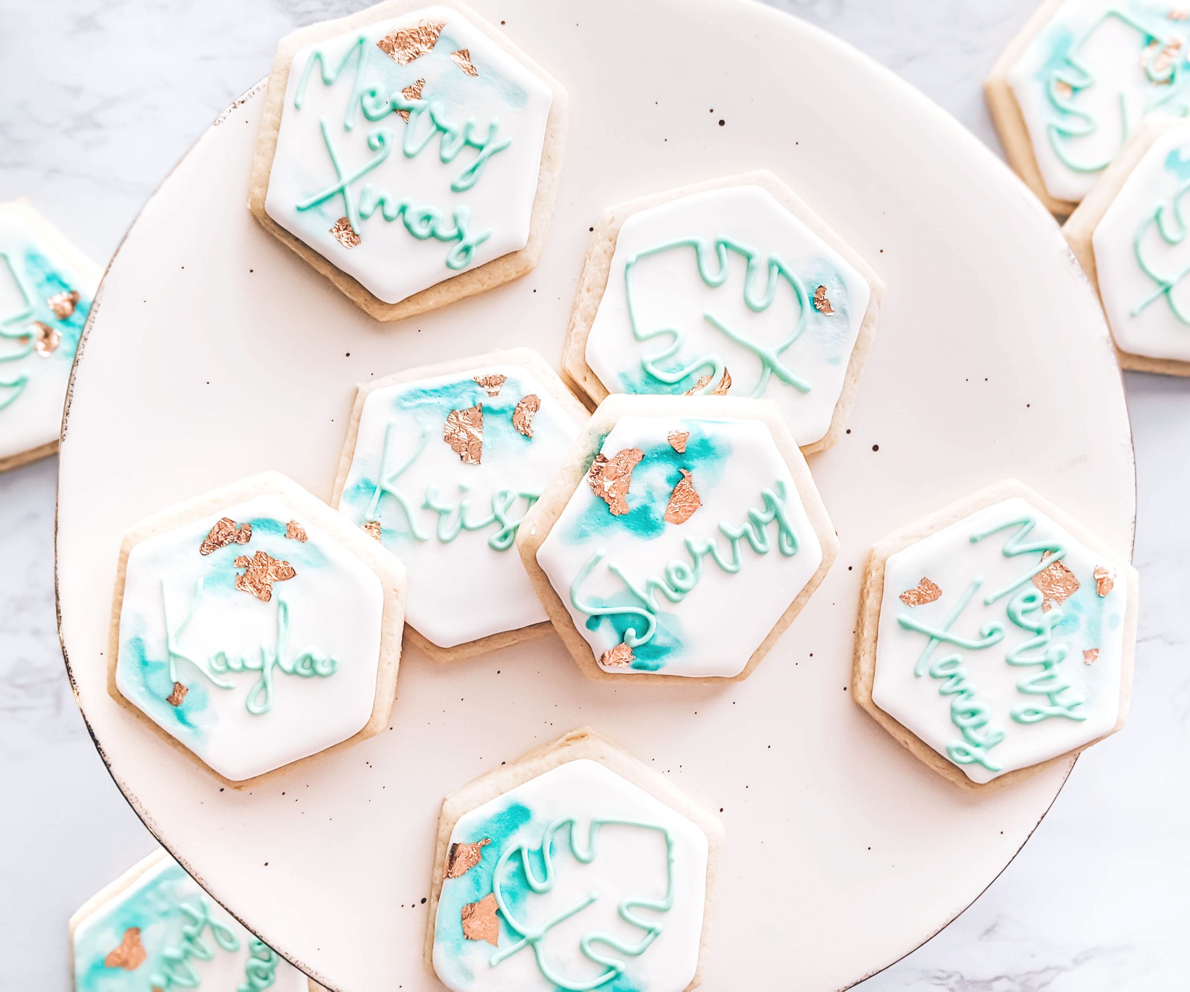 How to Bake, Decorate, and Ship Vegan Watercolor Sugar Cookies