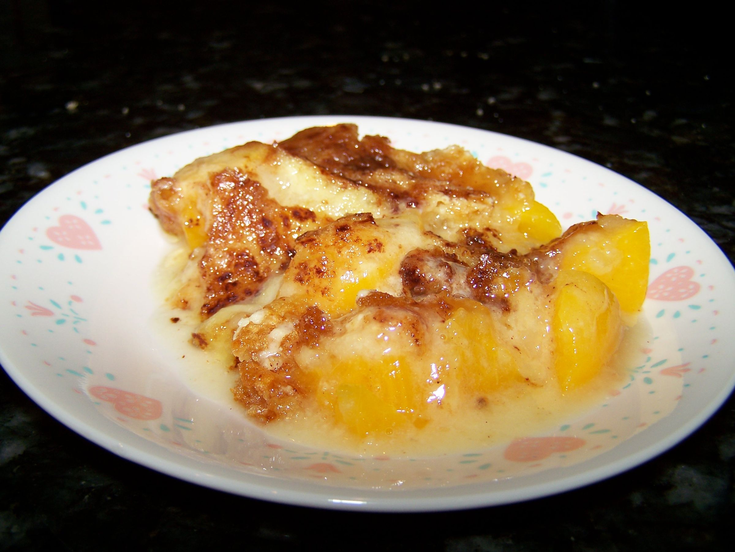 Quik 'n Easy Peach Cobbler