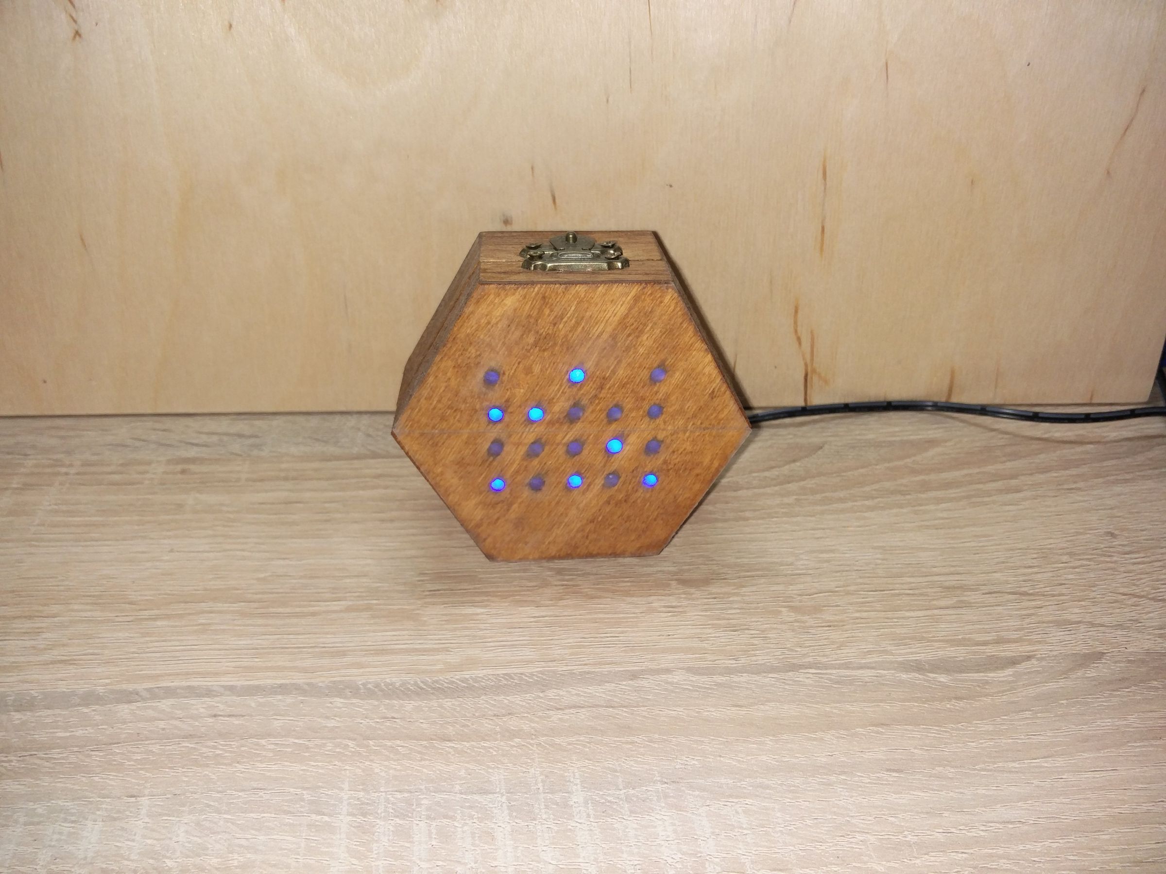 Binary Clock V1.0 5 Steps Instructables