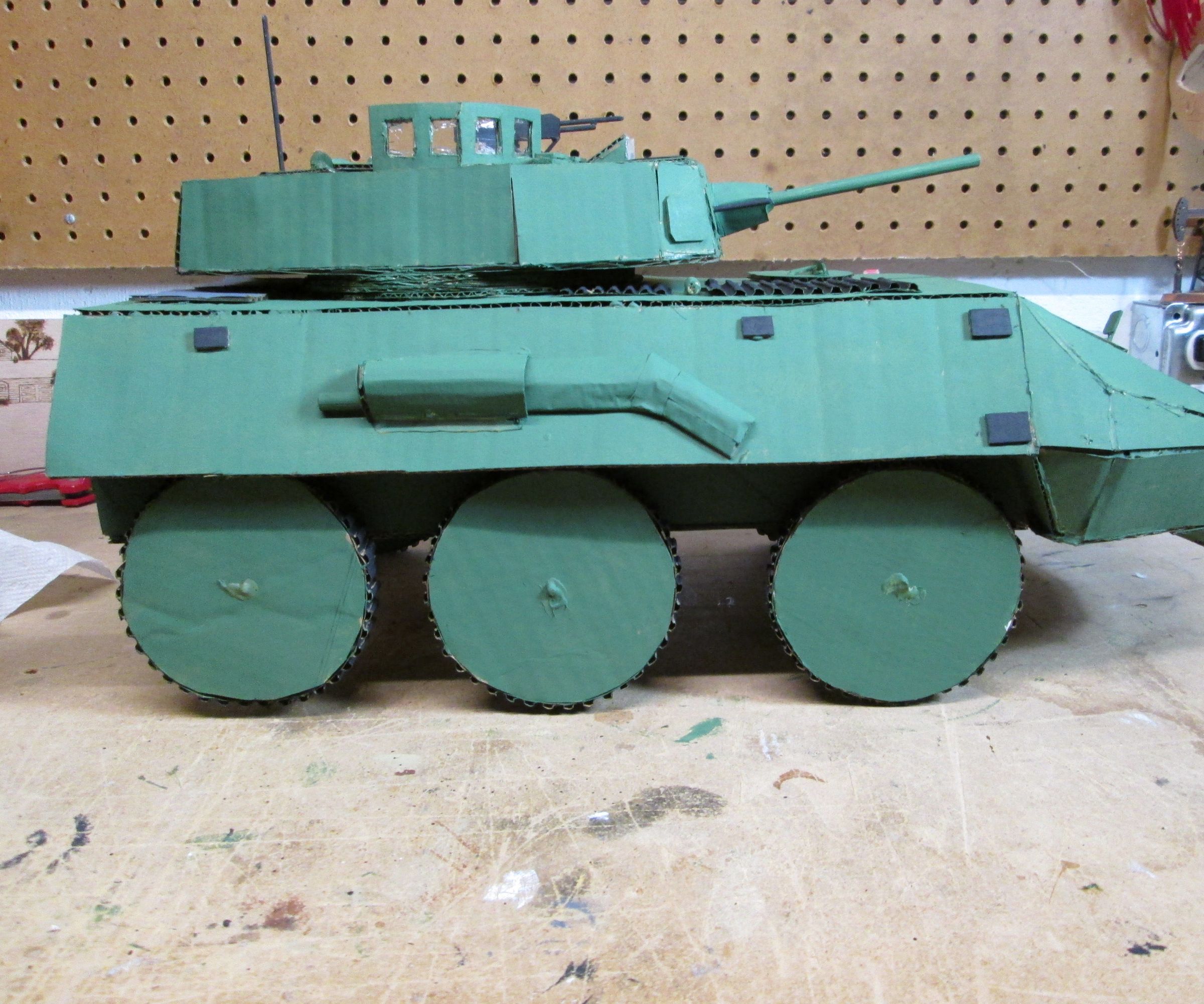 Cardboard Armored Car