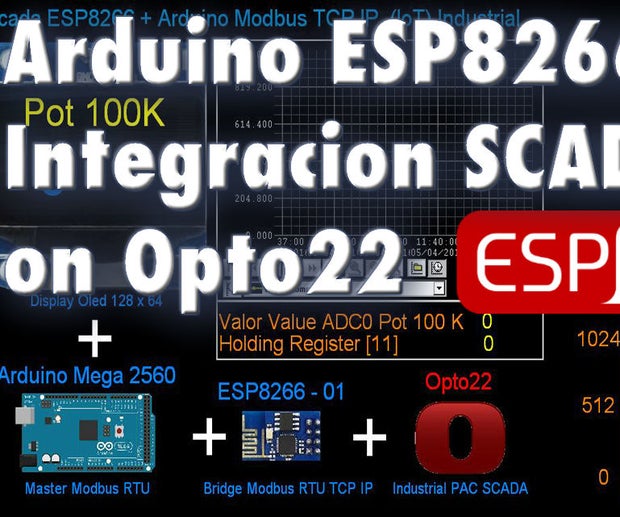Esp8266 01 Slave Modbus Tcp Ip Ethernet For Industrial