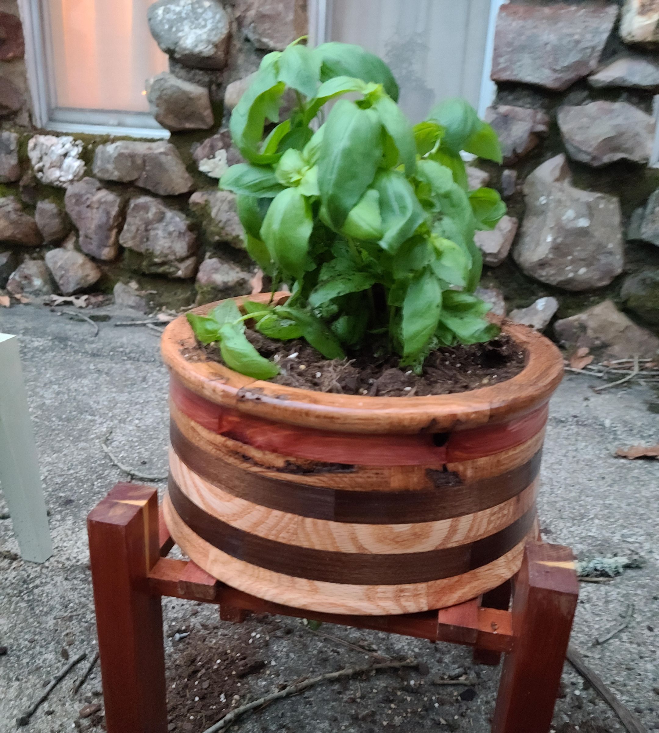 Making a Segmented Turned Planter