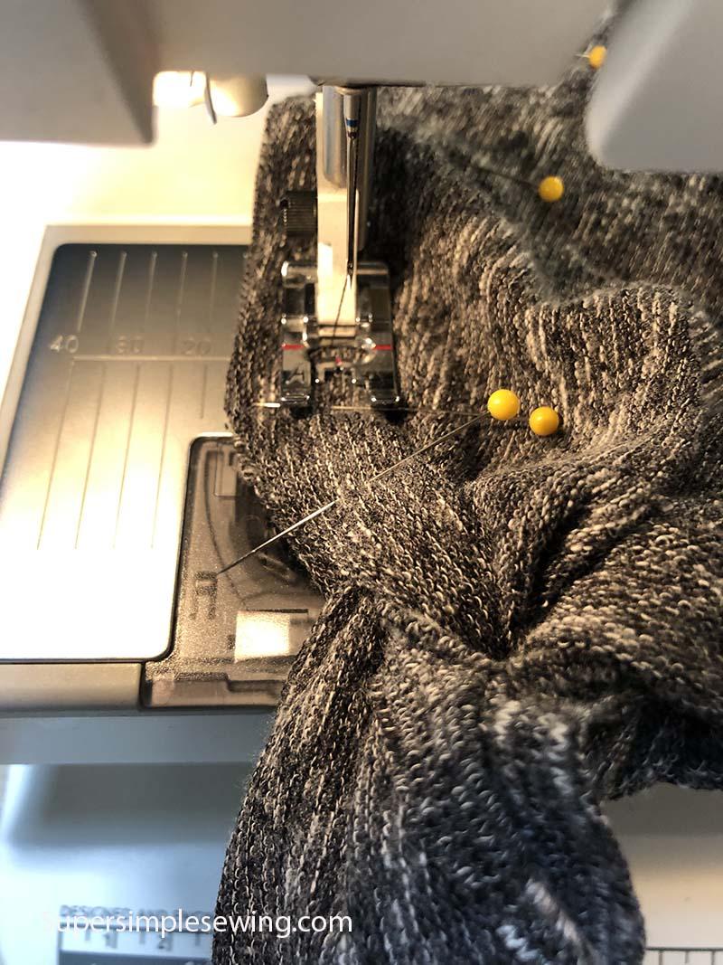 Sew Second Side of Headband
