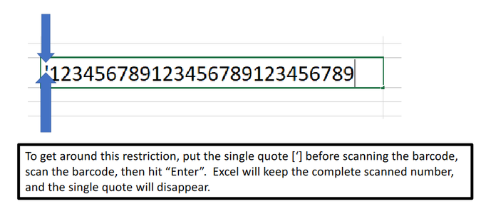 Type a Single Quote [ ' ]