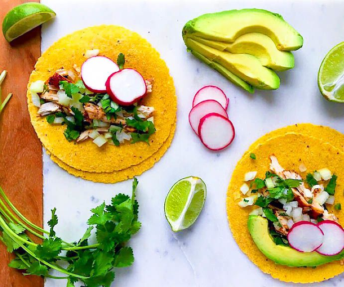 Easy Weeknight Chicken Tacos