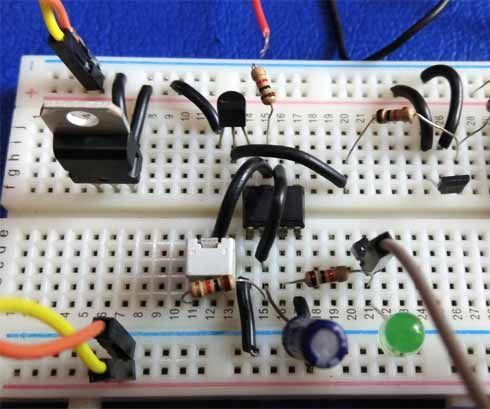 Door Alarm Using Magnetic Hall Sensor